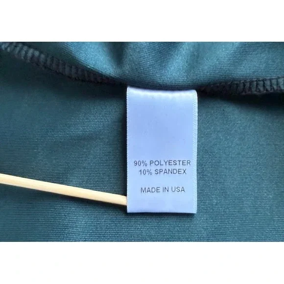 Philosophi L A Top Women Large Green Black Floral Velvet Burnout Off Shoulder - Picture 11 of 14